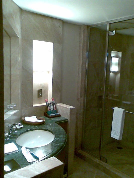 Blick in das Badezimmer The Plaza Hotel