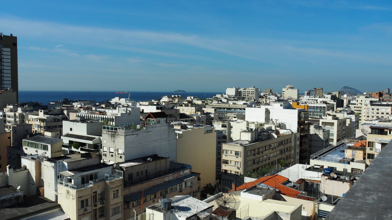 Ausblick Hotel Augustos Copacabana