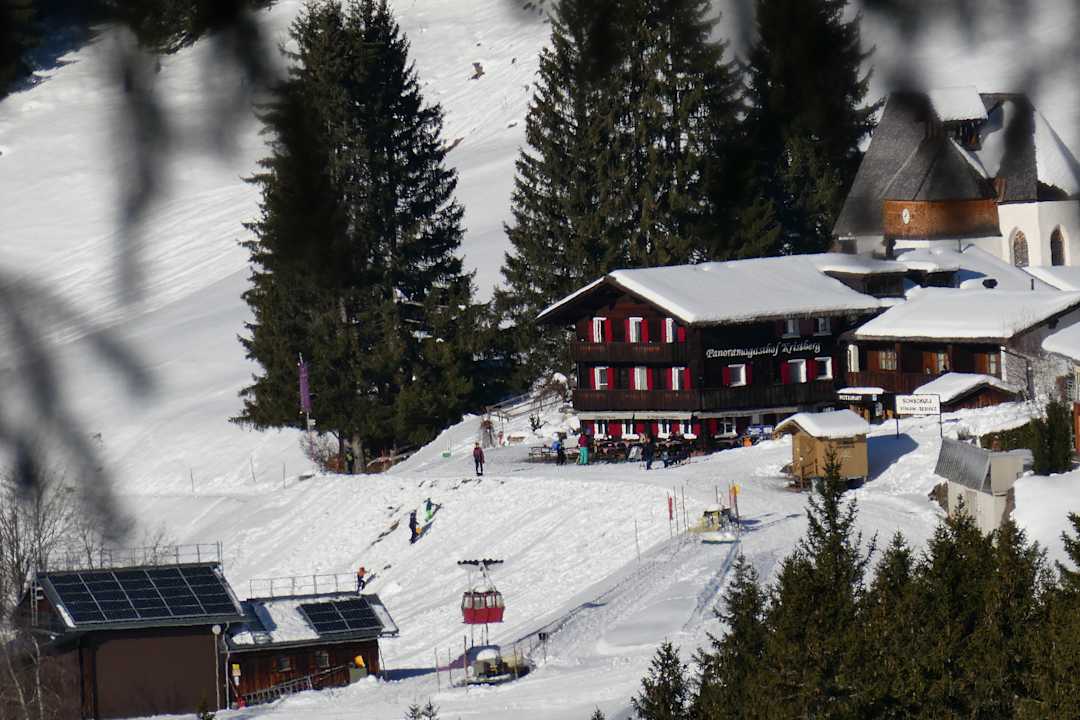 Außenansicht Panoramagasthof Kristberg