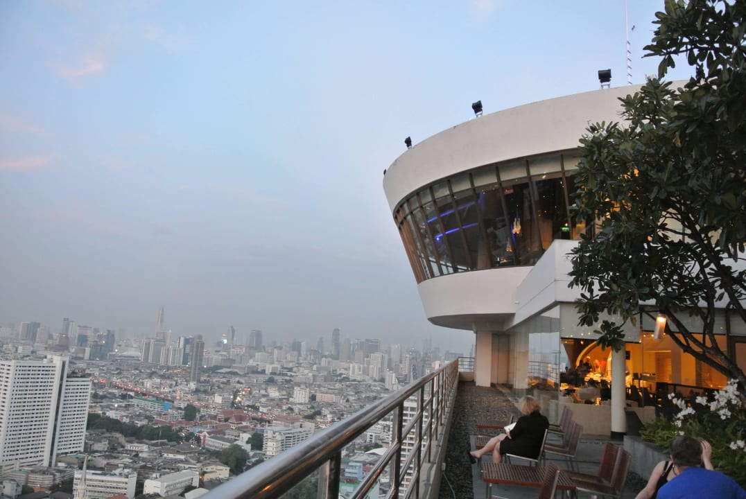 Ausblick von der 31. Etage Millennium Hilton Bangkok