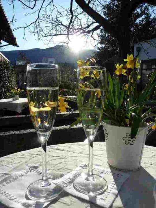 Romantische Begrüßung Hotel Ansitz Plantiz
