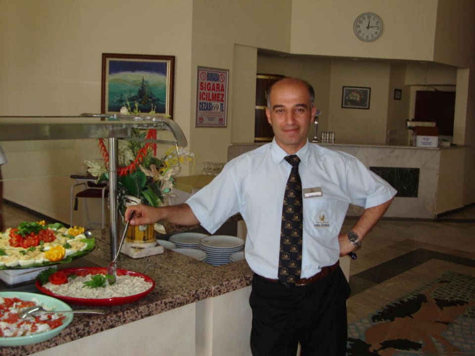 Emin der Manager Incekum Su Hotel