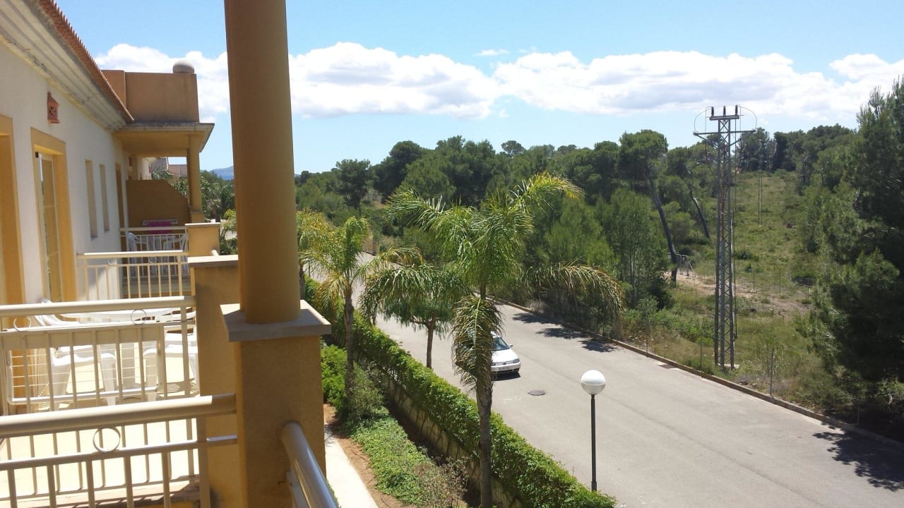 Blick vom Balkon Zimmer 5208 Zafiro Mallorca