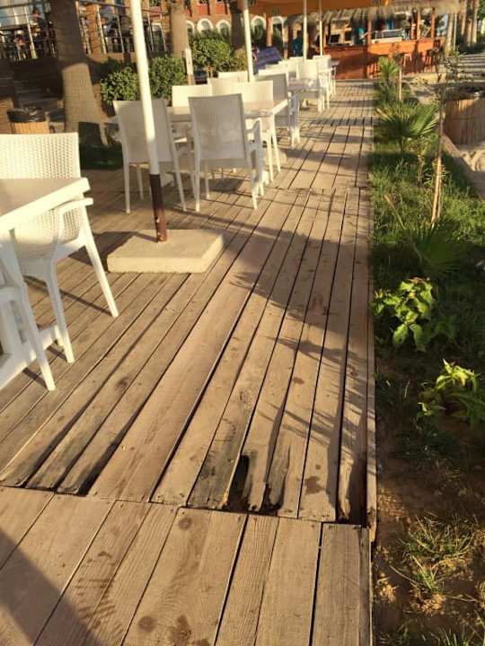 Taras przy hotelu Rinia 2