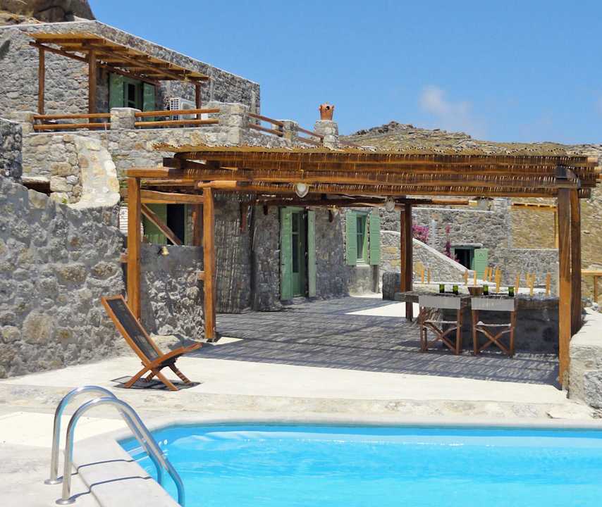 Breccia outdoor Mykonian Villa