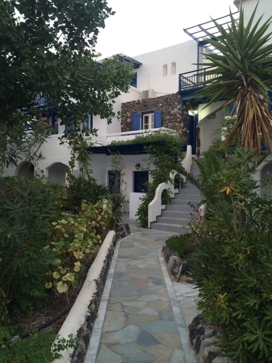 Ogród Hotel Rivari Santorini