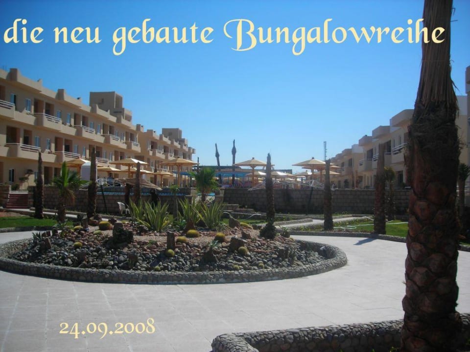 Neue Bungalowreihe Golden Beach Resort