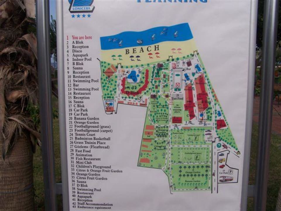 Plan lonicera Lonicera Resort & Spa Hotel