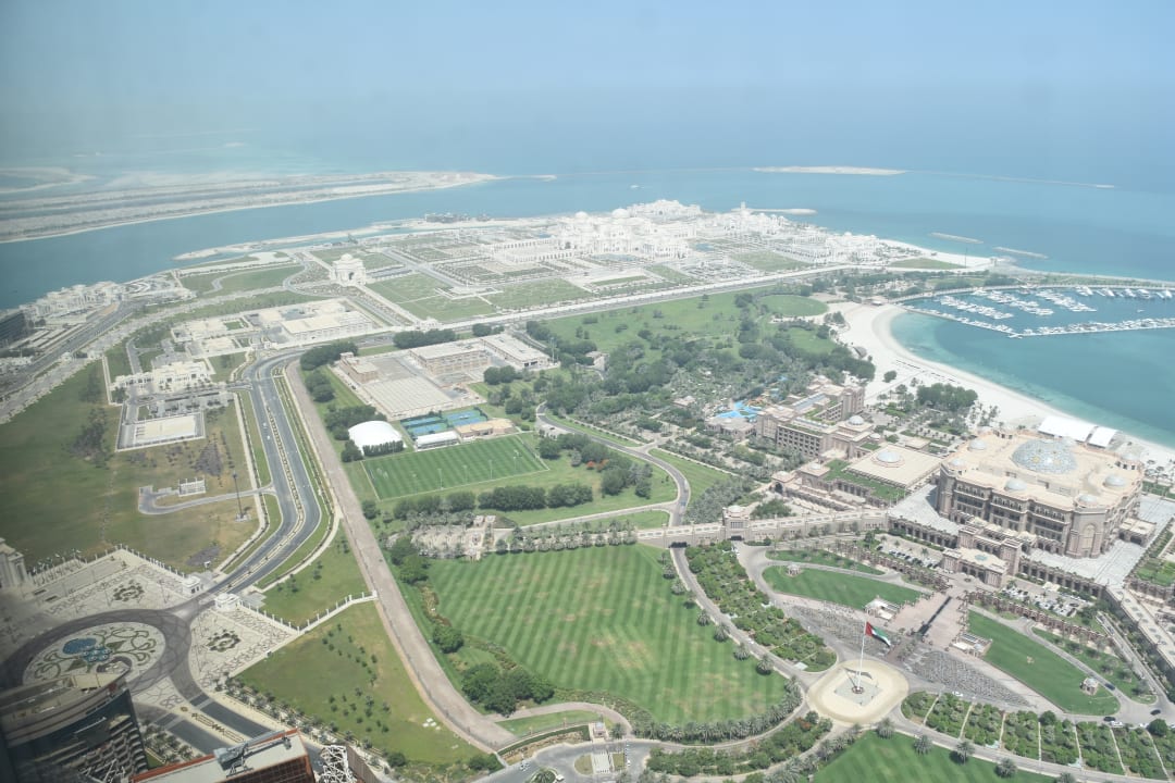 Ausblick Conrad Abu Dhabi Etihad Towers