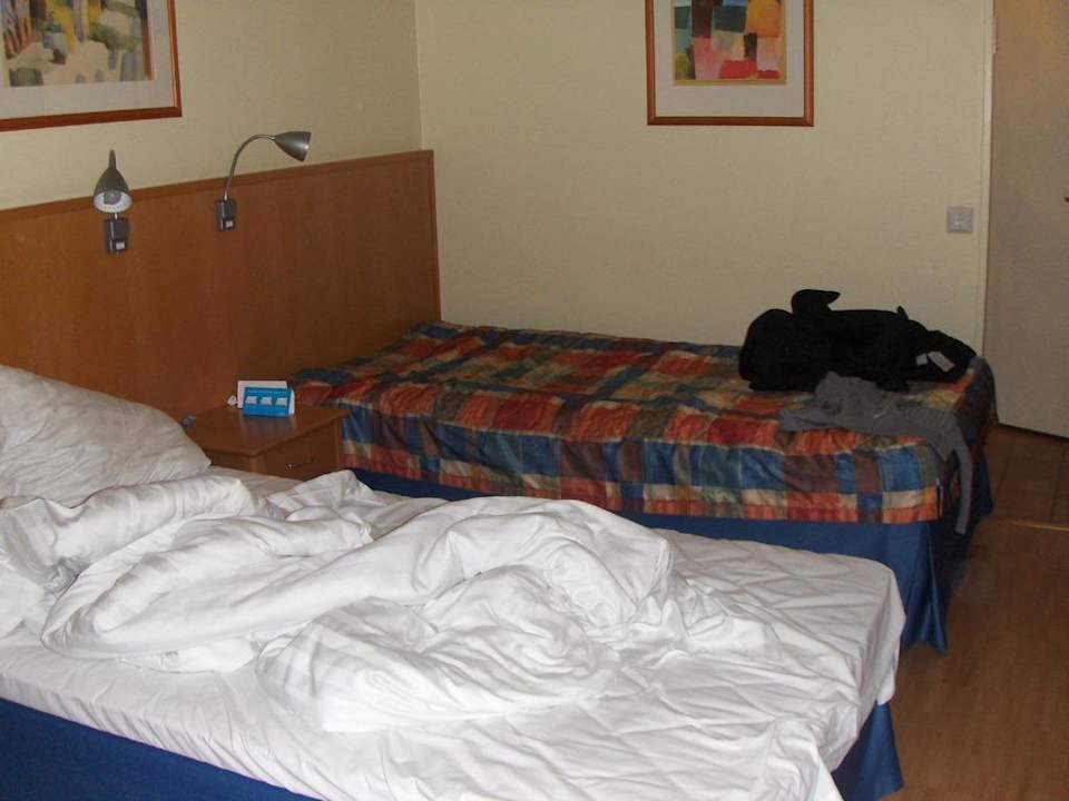 Hotelzimmer vom Fenster aus Hotel Cumulus Koskikatu Tampere