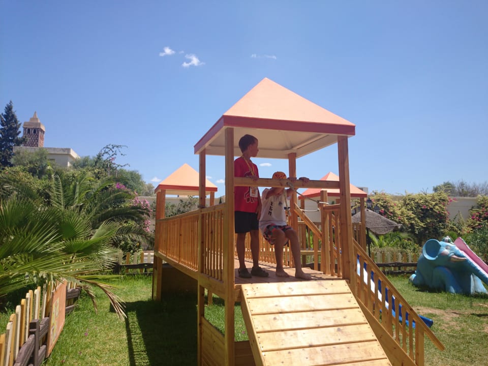 Der Spielplatz beim Kinderclub! Hotel Paradis Palace