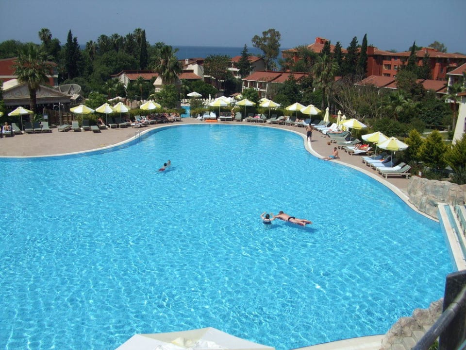 Ausblick von der Terrasse Horus Paradise Luxury Resort & Club