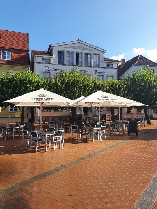 Außenansicht Restaurant & Pension Eshramo