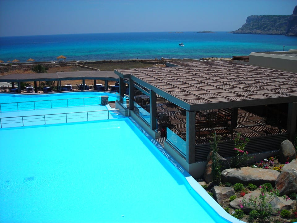 Aussicht von der Relaxbar Aquagrand Artistic Luxury Beach Resort - Adults only