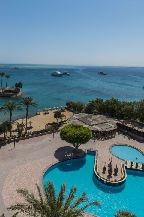Ausblick Marriott Hurghada Beach Resort