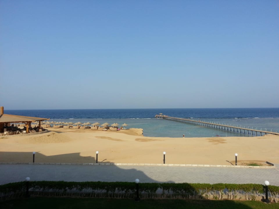 Aussicht vom Zimmer Three Corners Happy Life Beach Resort