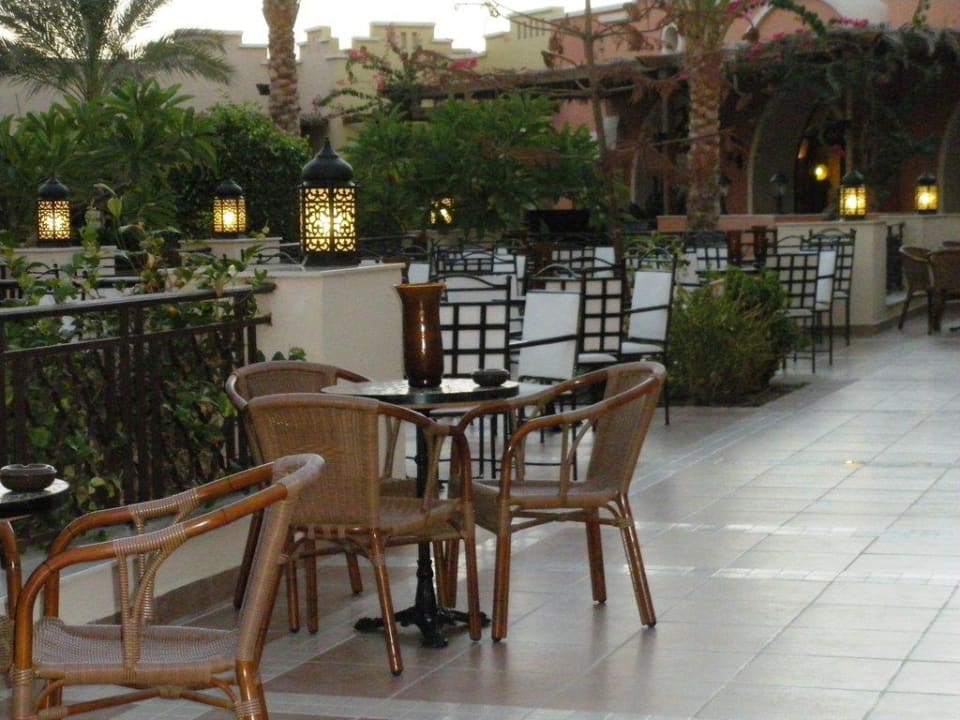 Terrasse Richtung Pool Jaz Dar EL Madina