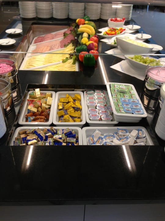 Frühstücksbuffet Apartment-Hotel Hamburg Mitte