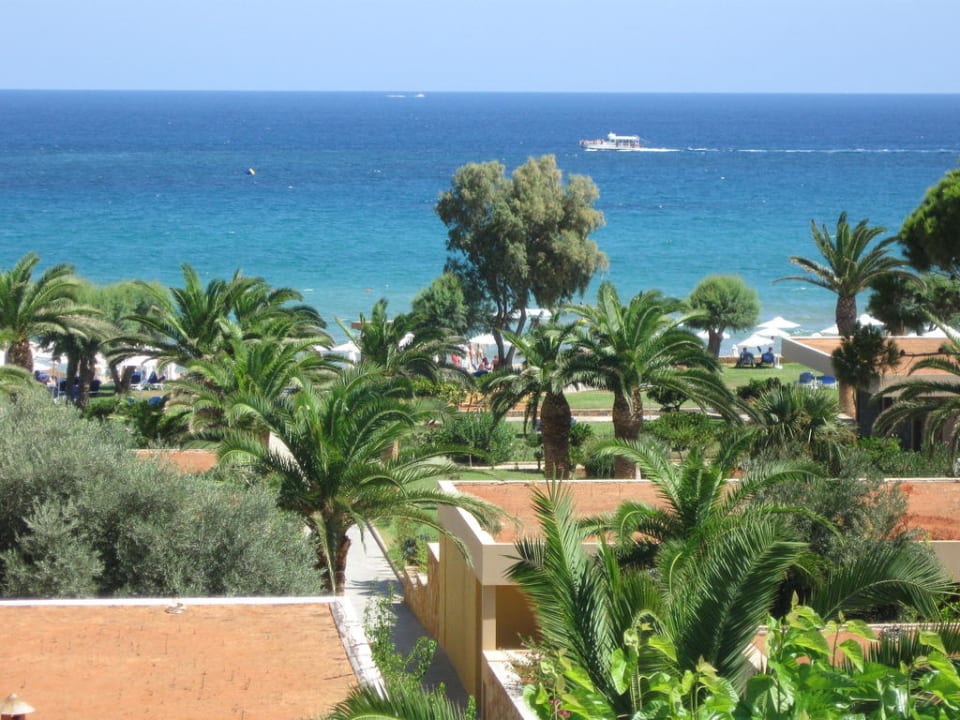 Aussicht vom Balkon Kernos Beach Hotel & Bungalows