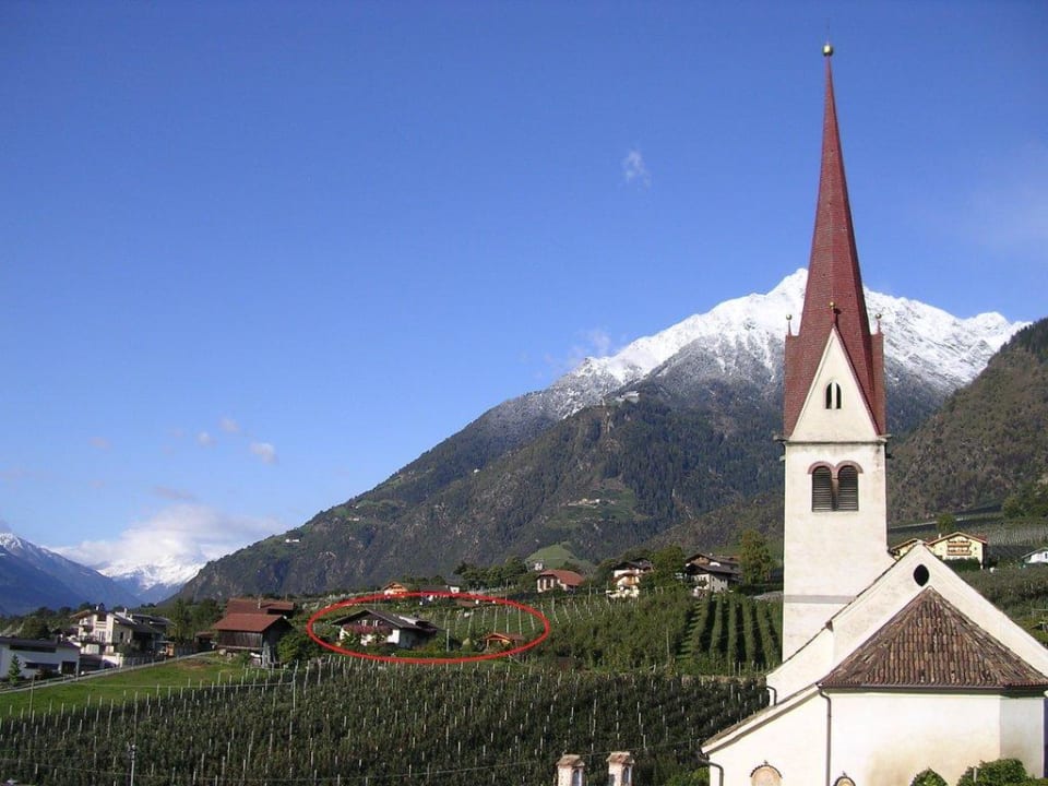 Die idyllische Lage unseres Hauses - Zielspitze Oberangerhof