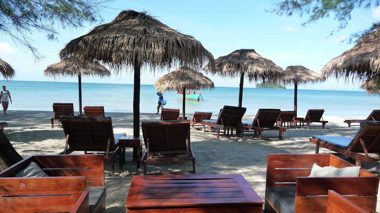 Der Strand am Hotel Hotel The Secret Garden at Otres Beach