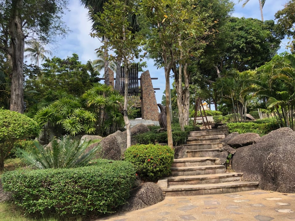 Gartenanlage Panviman Resort Koh Phangan