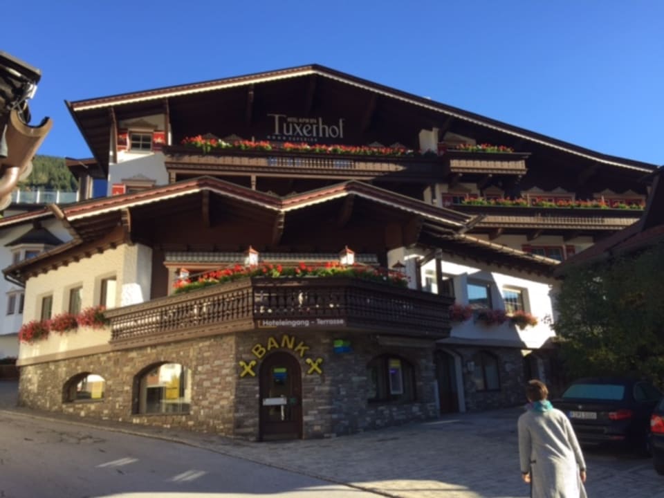 Außenansicht Hotel Alpin Spa Tuxerhof