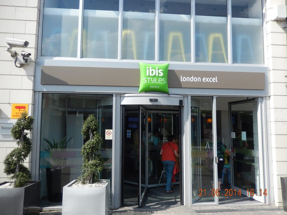 Eingang ibis Styles London Excel