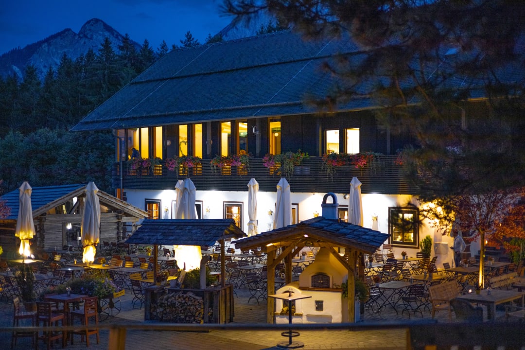 Außenansicht Naturel Hoteldorf Schönleitn