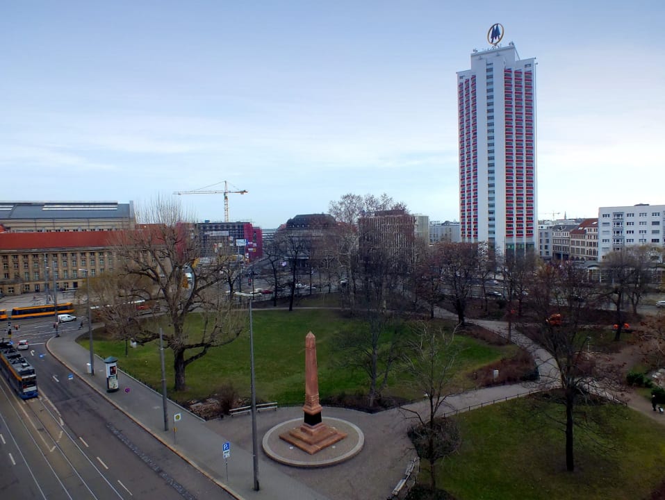 Ausblick Vienna House Easy by Wyndham Leipzig