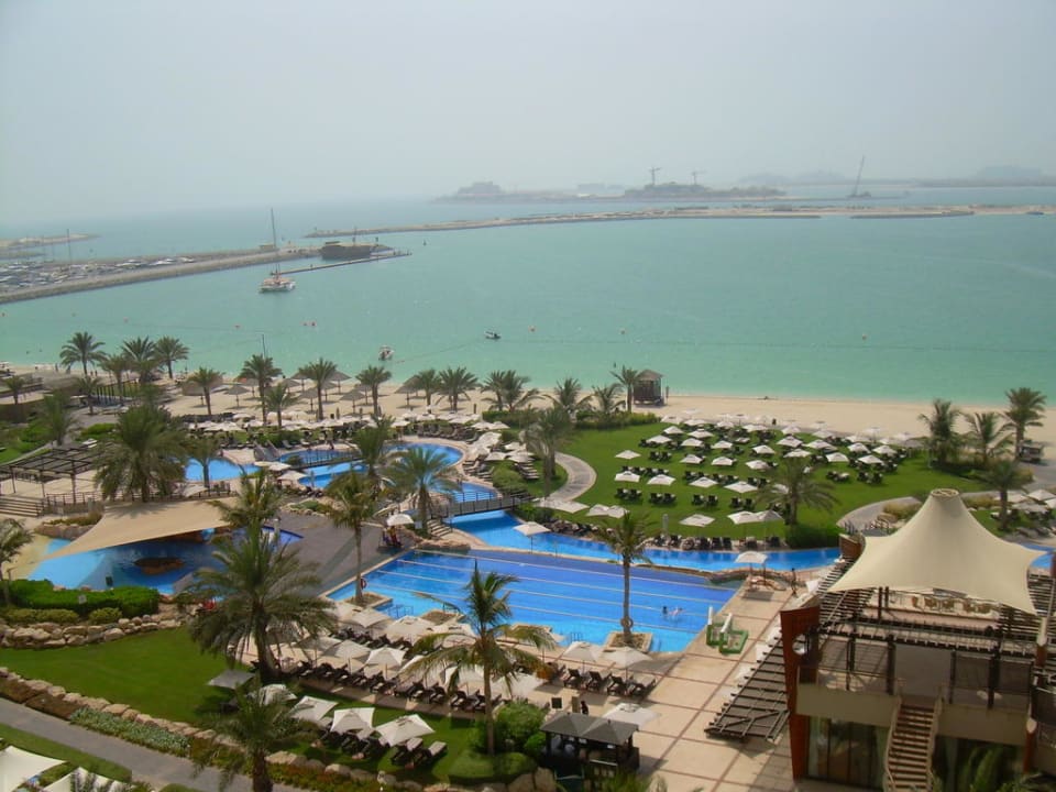 Blick vom Balkon The Westin Dubai Mina Seyahi Beach Resort & Marina