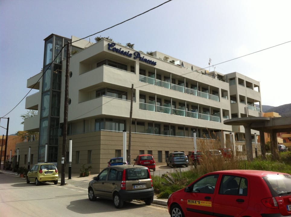 Hotel von außen Hotel Corissia Princess