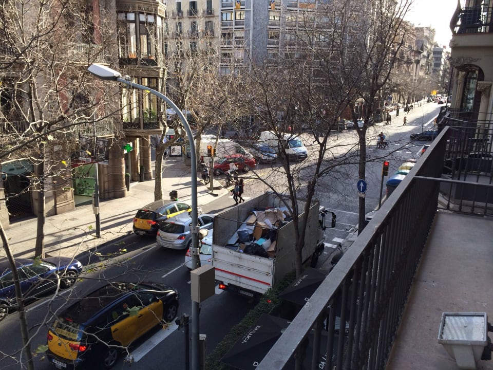 View from our room Alexandra Barcelona Hotel, Curio Collection by Hilton