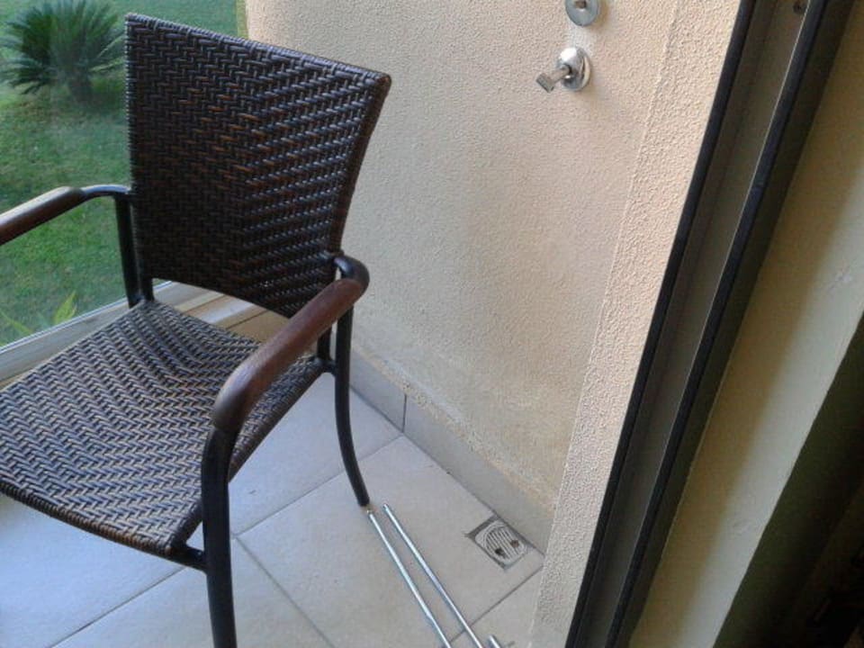 Defekter Handtuchhalter Hotel Sultan of Side