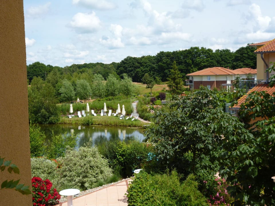 Blick aus unserem Zimmer Best Western Premier Castanea Resort Hotel