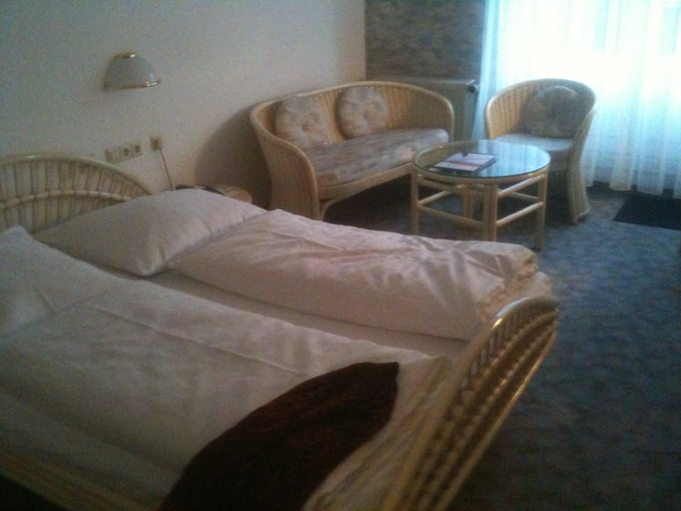 Bett für 2 Personen Hotel Der Achtermann