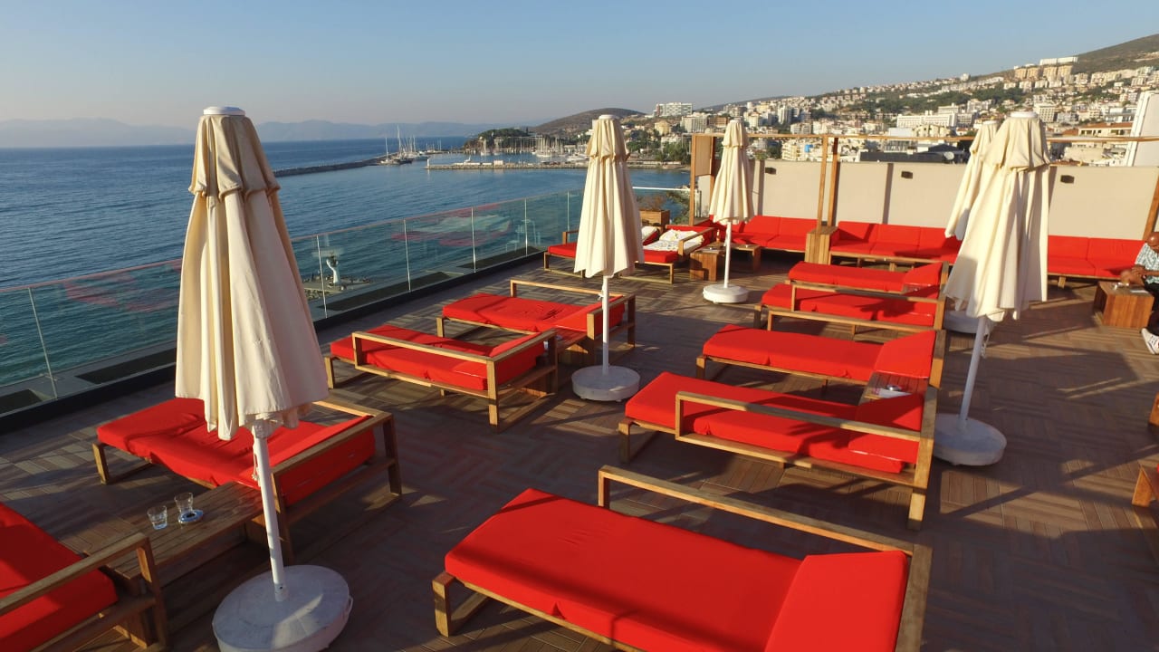 Lounge auf Dachterasse Hotel Ilayda Avantgarde