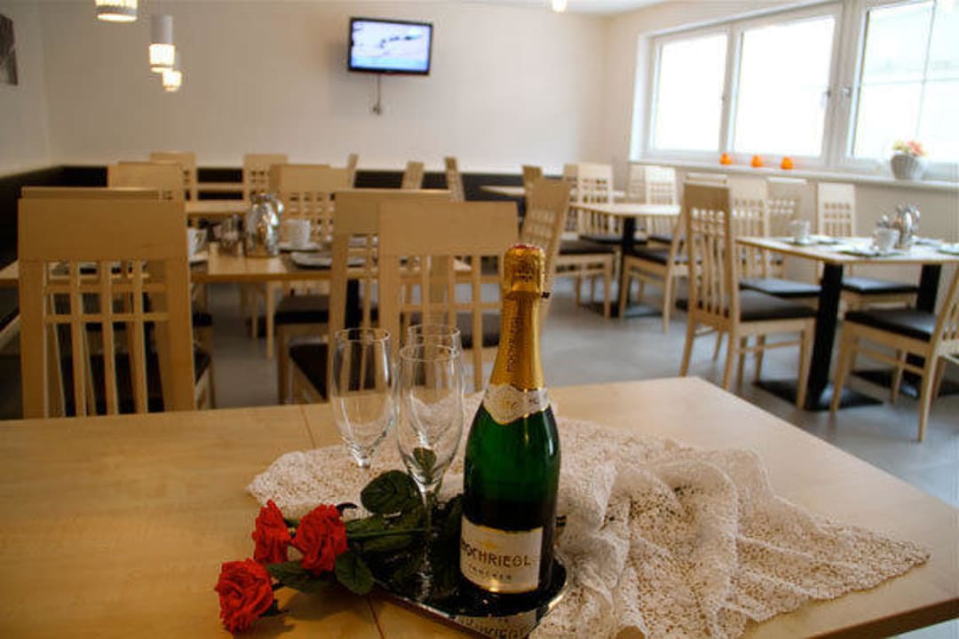 Frühstücksraum Apart Mountain Lodge Mayrhofen