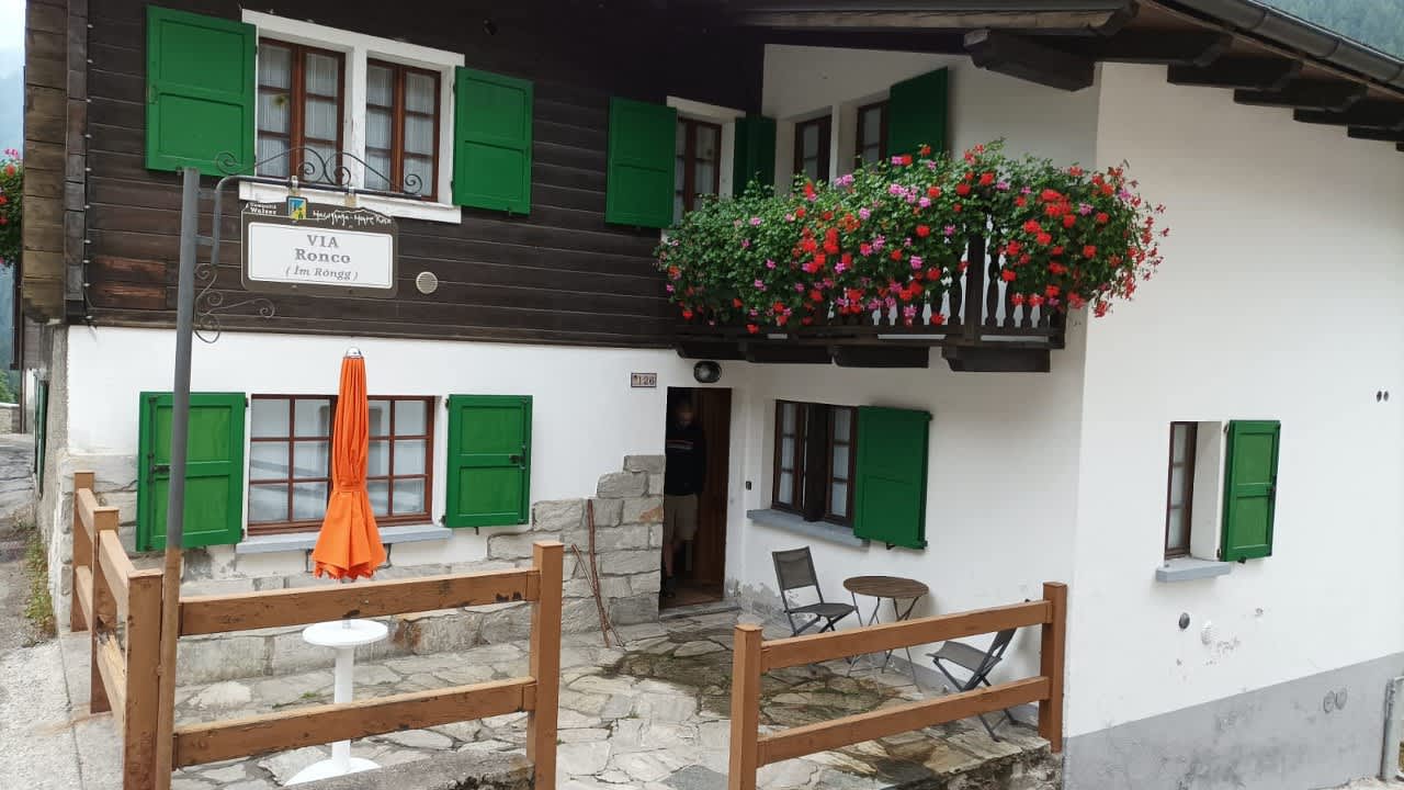 Außenansicht Incanto Walser Apartments Ronco