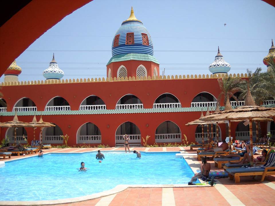 Una delle tante piscine Pickalbatros Alf Leila Wa Leila Resort - Neverland Hurghada