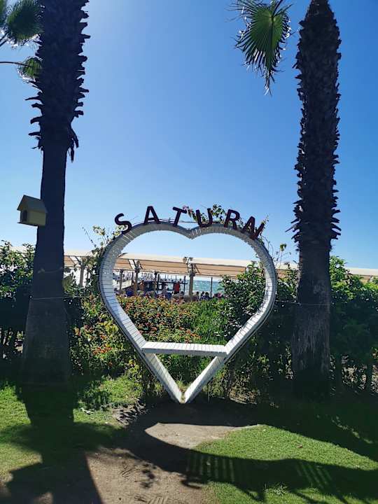 Gartenanlage Saturn Palace Resort Hotel