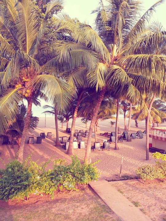 Blick vom Balkon Hotel Golden Star Beach