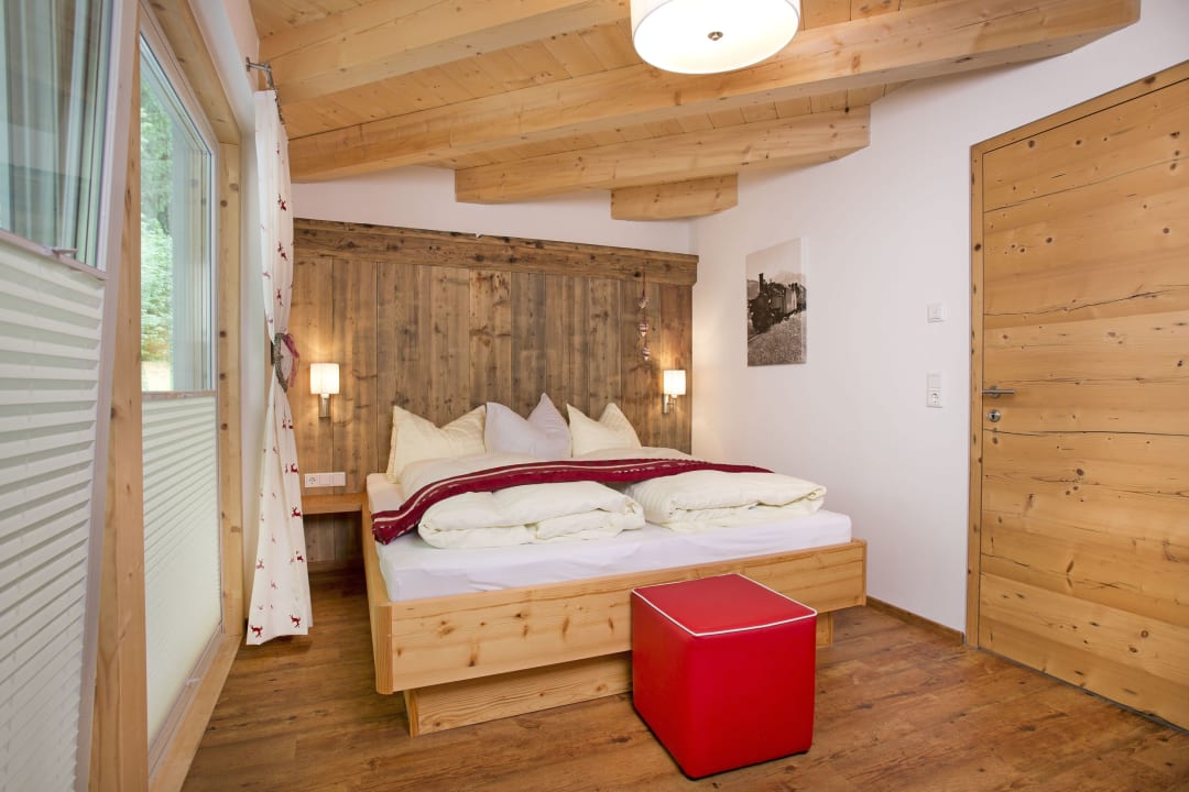 Schlafzimmer Obersulzbach Appartements Tauernfenster