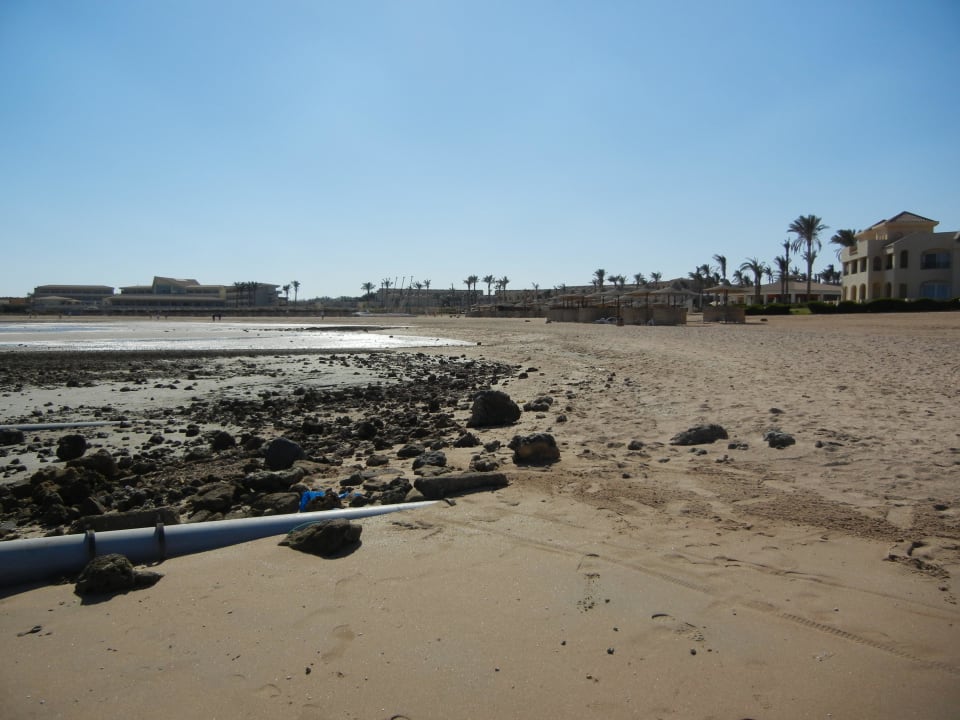 Strandspaziergang Cleopatra Luxury Resort Makadi Bay