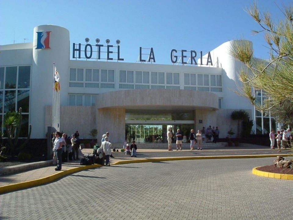 Hoteleingang Hipotels La Geria