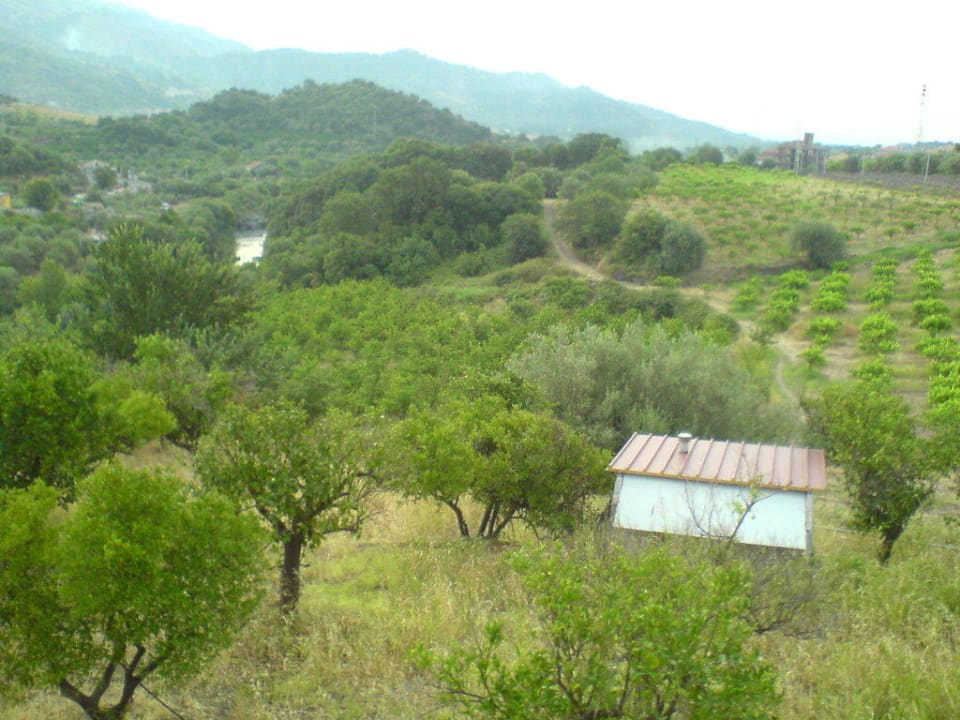 Balkonblick Landhaus il Borgo