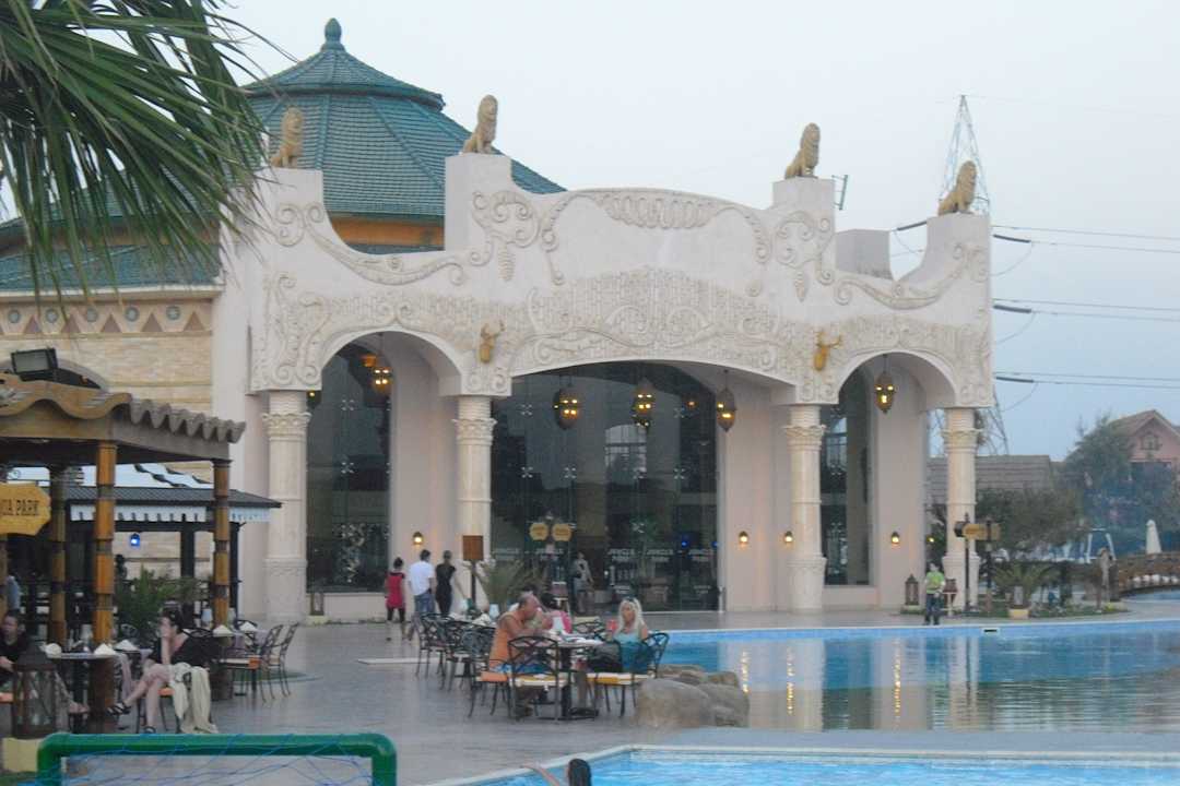 Die Rezeption Pickalbatros Jungle Aqua Park Resort - Neverland Hurghada