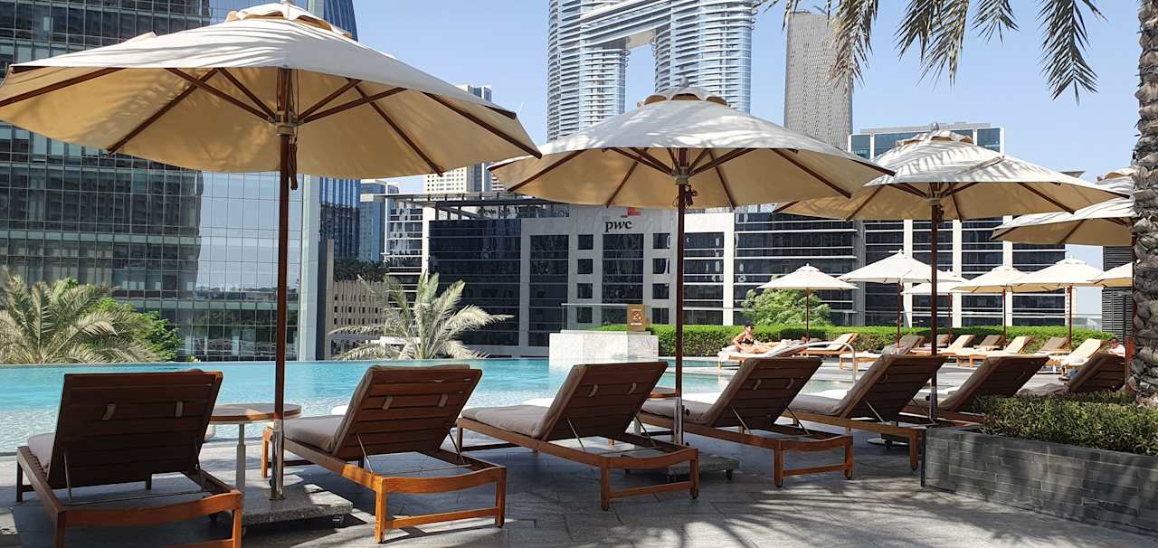 Pool Kempinski The Boulevard Dubai