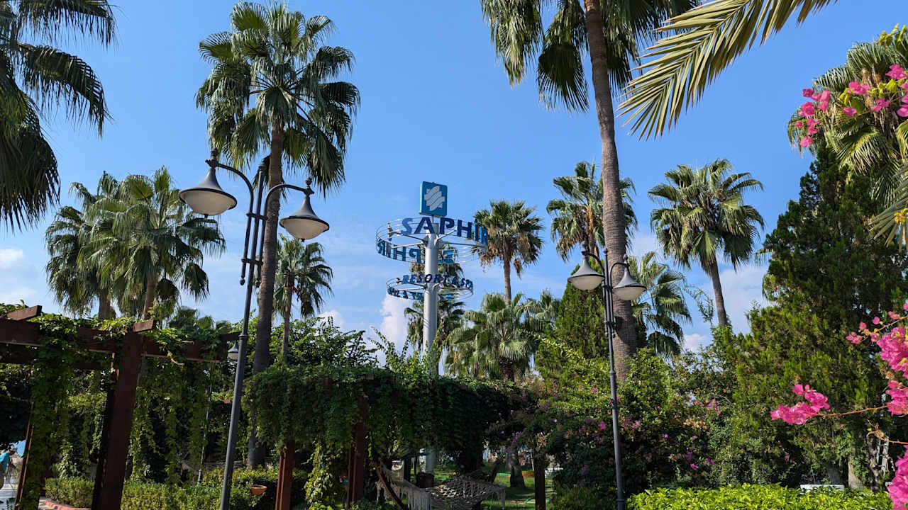 Gartenanlage Saphir Resort & Spa