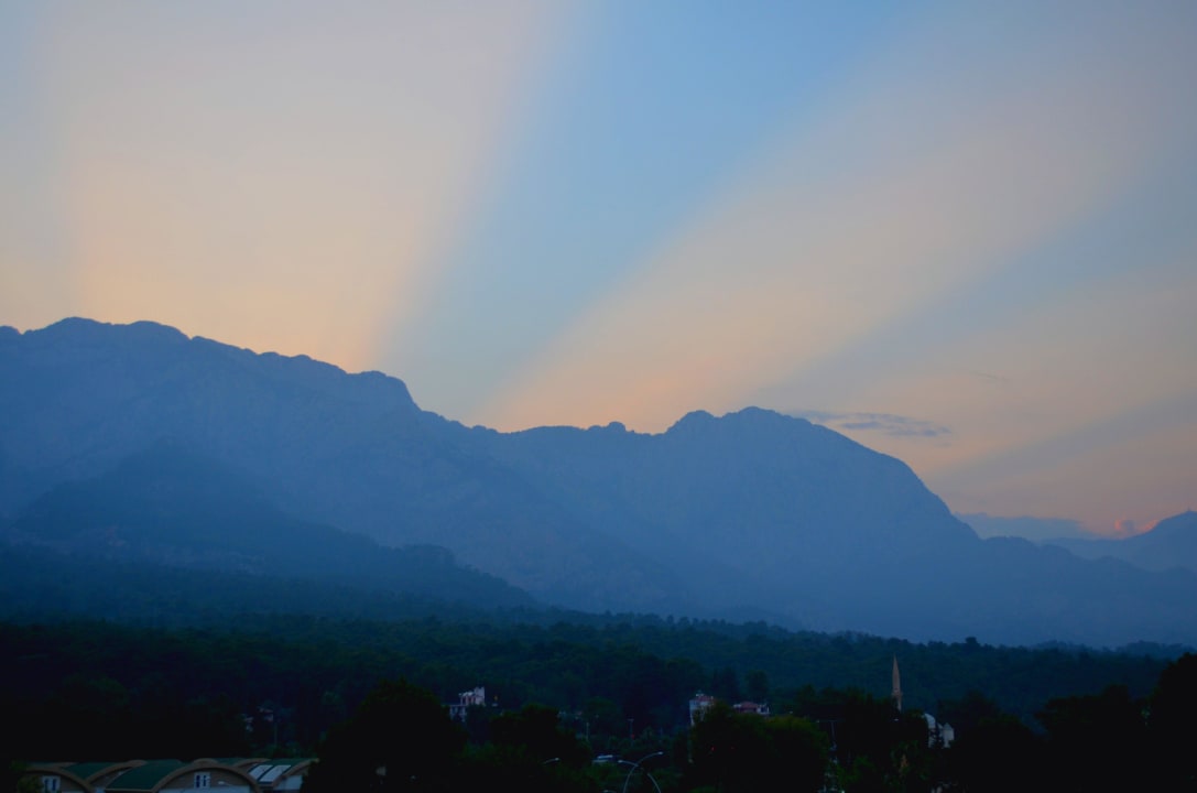 Закат, вид с балкона номера Armas Gül Beach